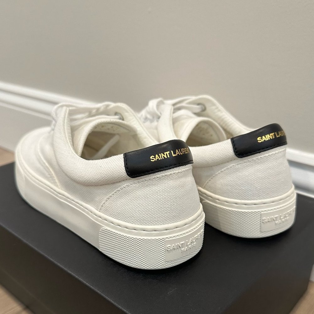 Saint Laurent Venice Canvas sz 37 US 7